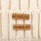 Персонализированные Бирки, деревянные этикетки, Персонализированные Бирки, вязаные этикетки, индивидуальное имя, ручная работа, пользовательские этикетки, имя (WD1449)