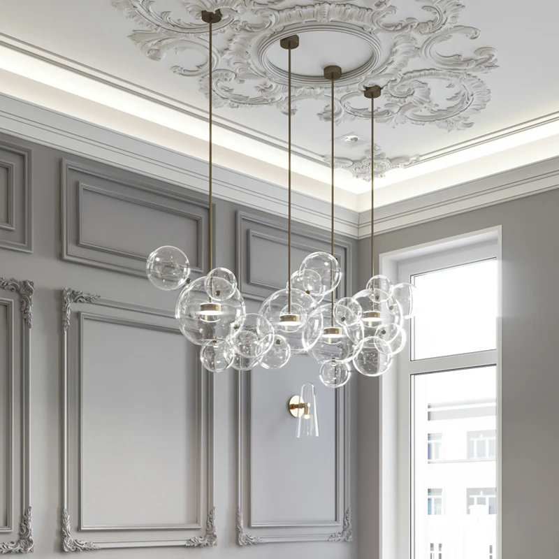 Подвесные светильники в скандинавском стиле простые креативные