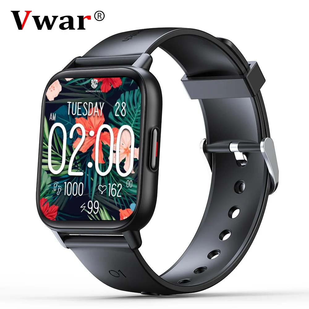 Vwar термометр Смарт часы в режиме реального времени монитор температуры тела