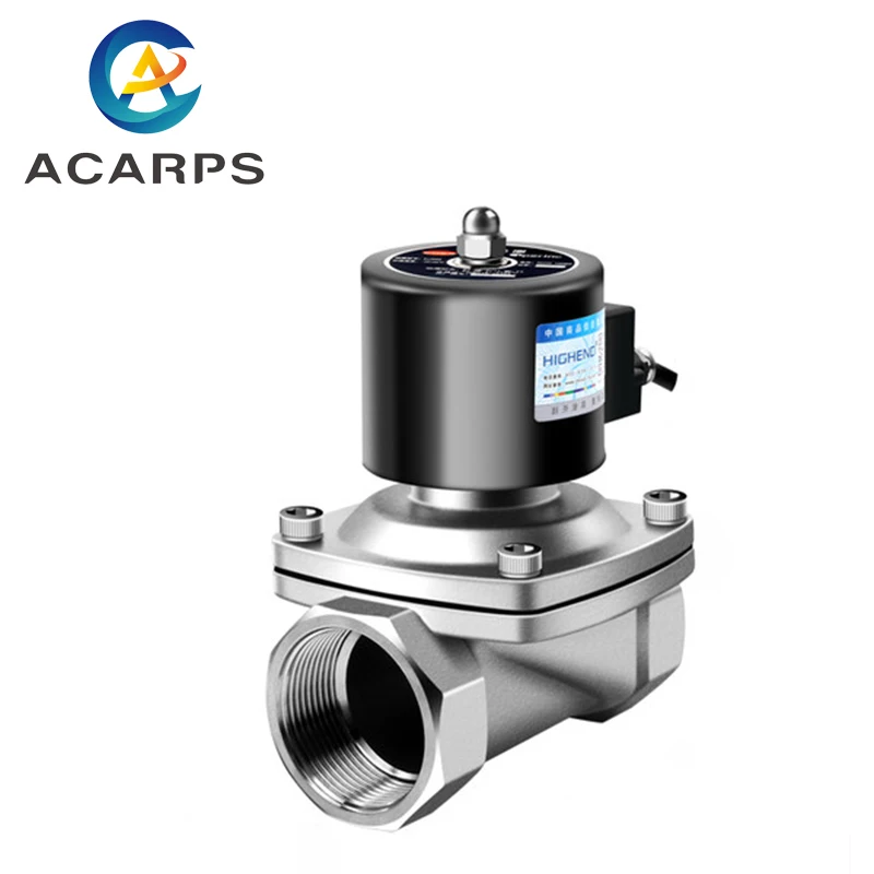 

1-1/4" Explosion Proof Solenoid Valve Stainless Steel Normally Closed 220V Natural Gas Valve
