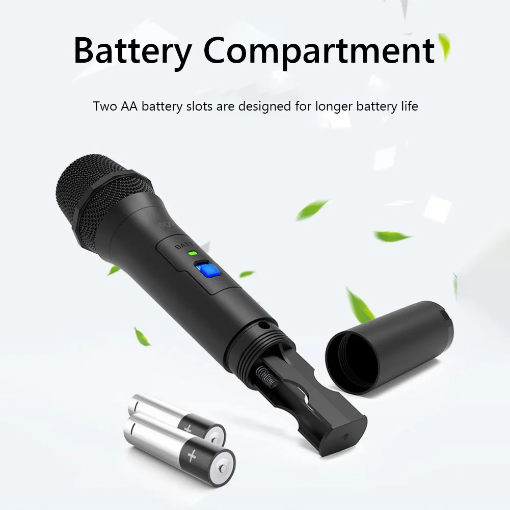 

Wireless Gaming Microphone Karaoke Mic Handheld Mic Karaoke Speech Party Supplies with Switch for PS4/PS3/Xboxone/Wii U/NS