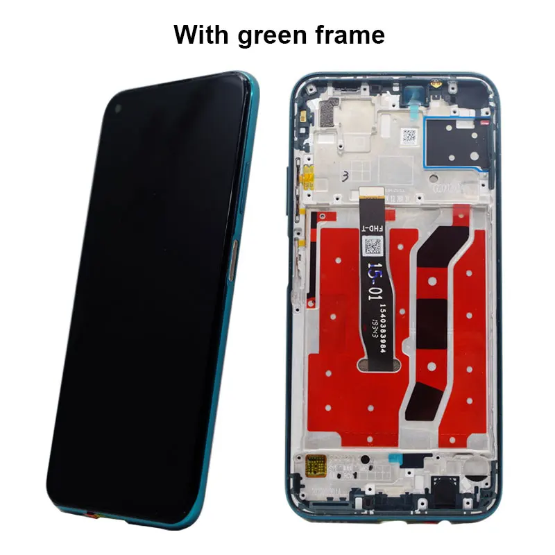 Оригинальный ЖК-дисплей для HUAWEI P40 Lite сменный экран с рамкой Nova 6 SE | Мобильные