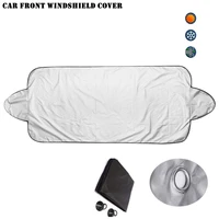 car windshield cover auto sun cover shade dust protector with suction cup protective snow ice dust frost windscreen cover