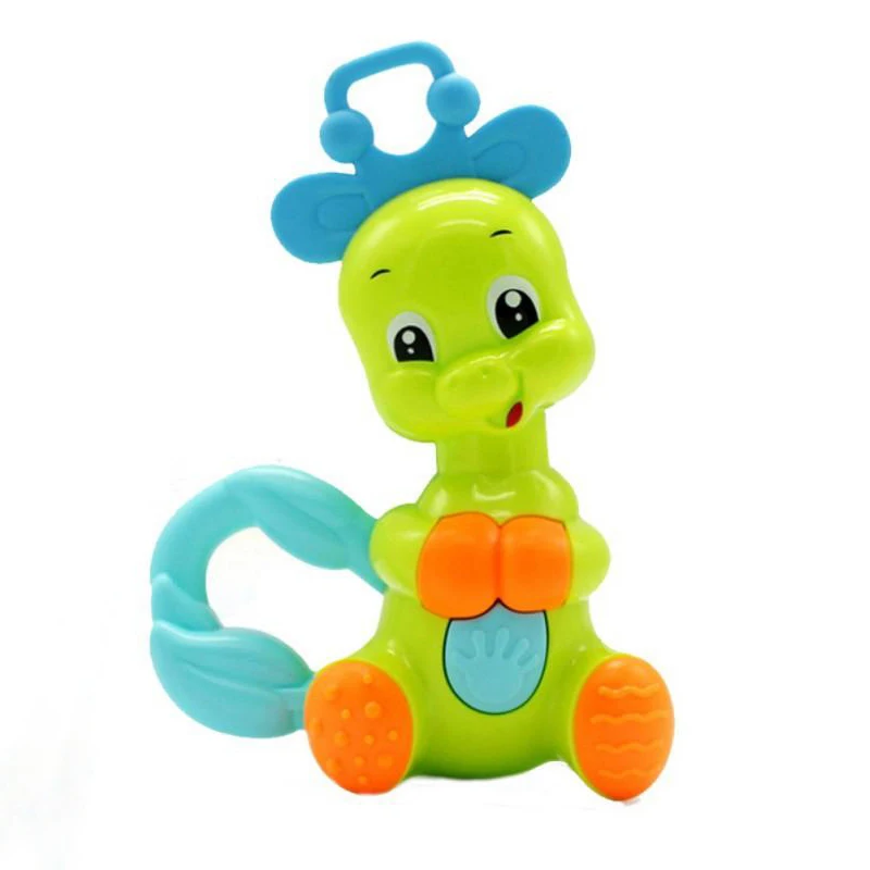 Мульти Прорезыватель музыкальные развивающие погремушки для младенцев Слон детский мультяшный