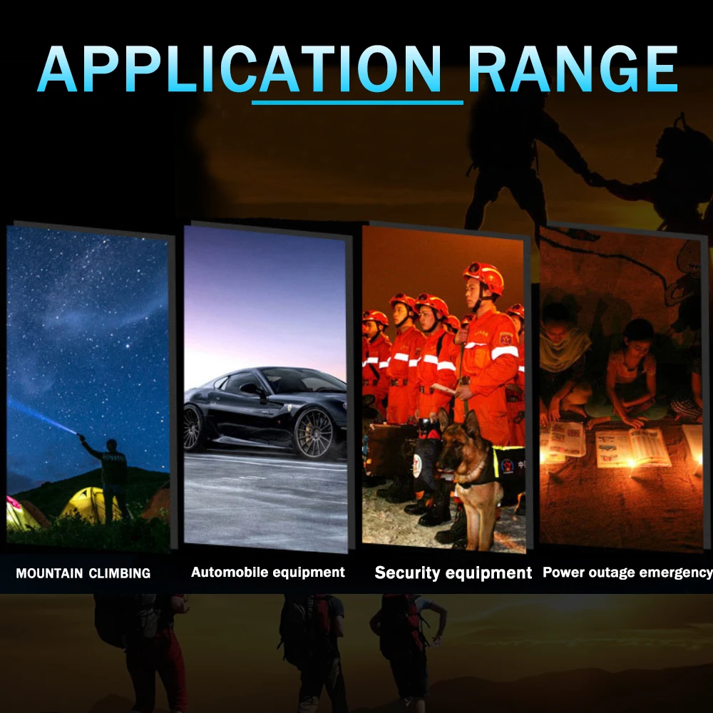 Светодиодный фонарик с зарядкой от USB X900 внешний аккумулятор на выходе