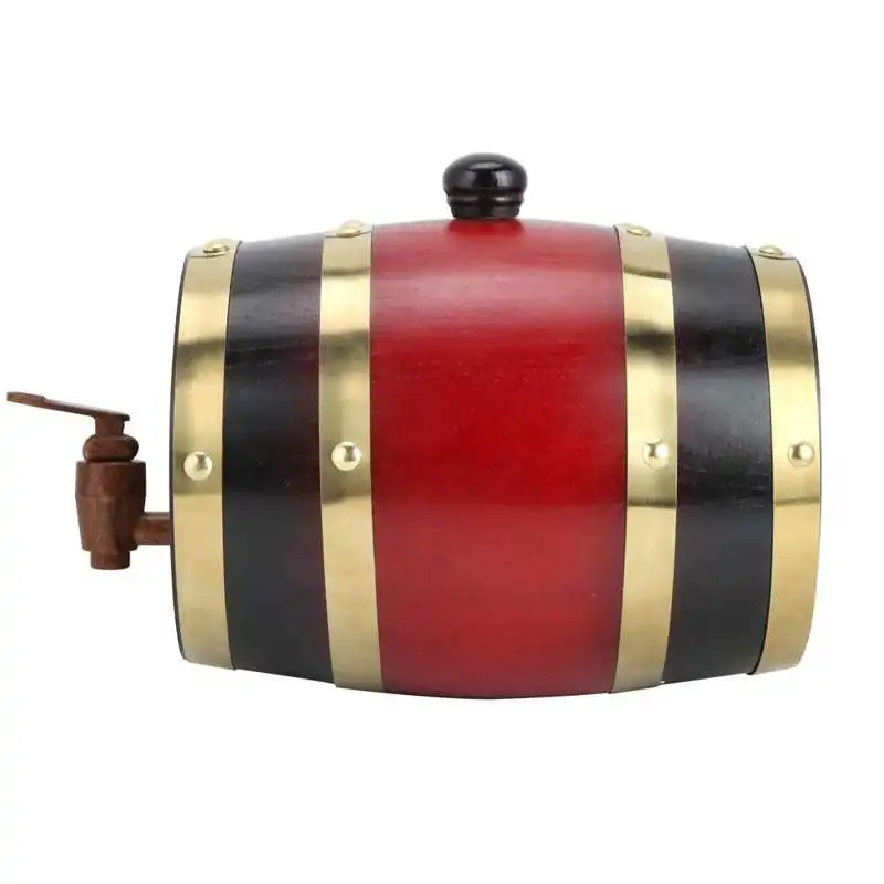 1 5 деревянная бочка для вина дубовое пивоваренное оборудование мини-бочка