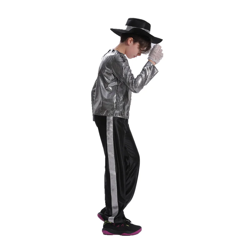 boys kids michael jackson cosplay dancer costume clothing birthday carnival halloween costumes free global shipping