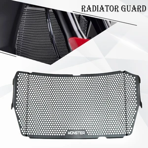 Monster 821 Stealth 2019 2020 Motorcycle Aluminum Radiator Grille Guard Protector Cover For Ducati Monster 821 Stripe 2016-2017