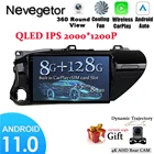 Автомобильная Мультимедийная система, 10 дюймов, Android 11, GPS-навигация, WIFI