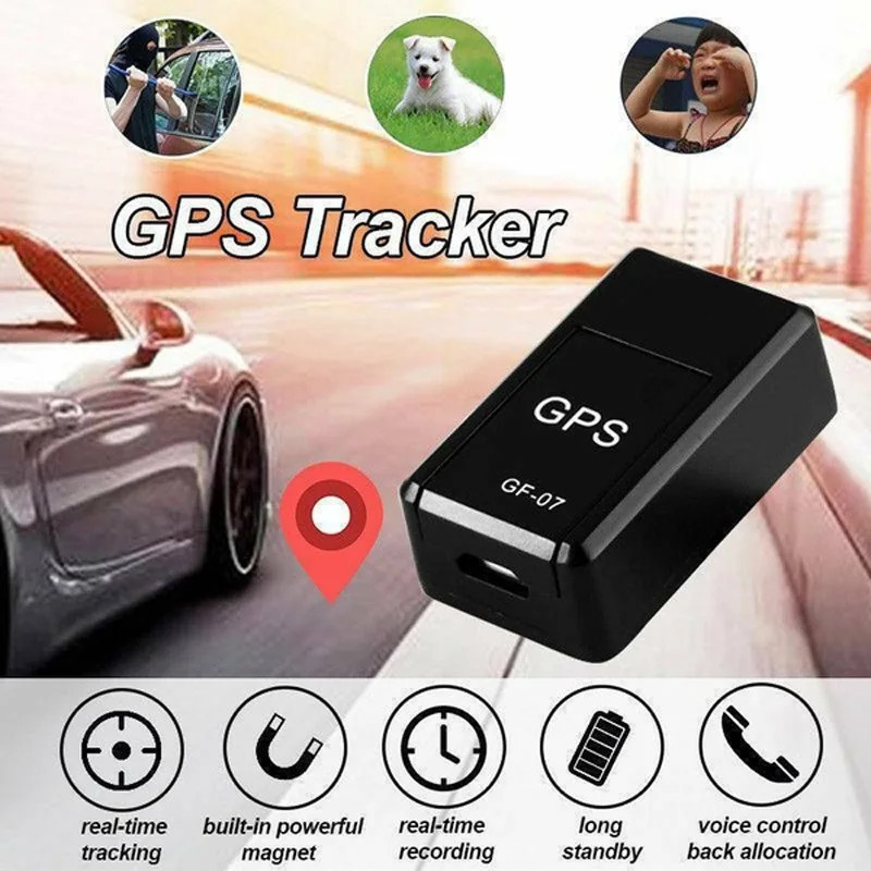 Мини GF07 GPS в реальном времени Автомобильный локатор трекер Магнитная сим-карта