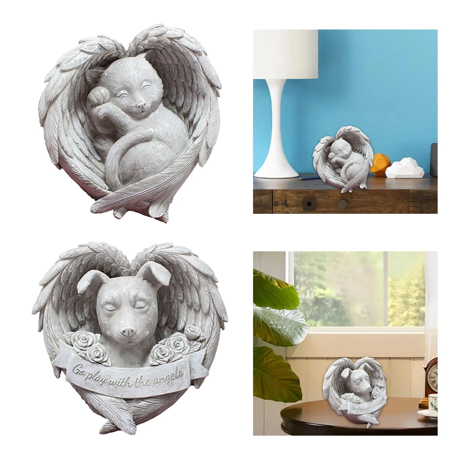 

Памятная статуя для домашних животных, гравировочный маркер, камень, уличный садовый декор, памятная статуя