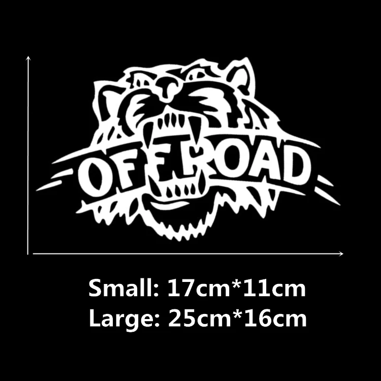 Tigers Off Road 4x4 4WD AWD Car Stickers Funny Creative Decoration Decals For Jeep SUV Vinyls Auto Tuning Styling D11 | Автомобили и
