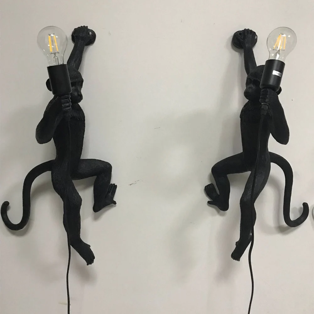 Оптовая продажа с фабрики подвесные лампы из искусственной смолы черные белые