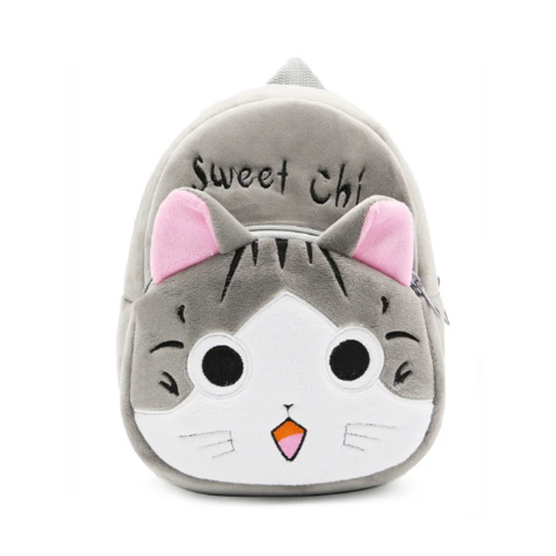 Plush backpack 4 Плюшевый рюкзак в виде животных, мультяшная школьная сумка на плечо, детские плюшевые куклы, плюшевые мягкие игрушки для малышей, детская школьная сумка - Цвет: Plush backpack 4