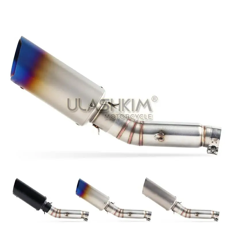Выхлопная труба глушителя мотоцикла средняя без шнуровки для HONDA CBR400 CB500R CBR500R 2013