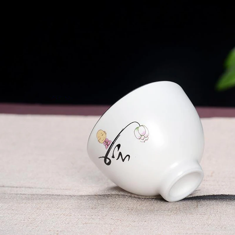 Набор чайной чашки 6 шт. Подарочная коробка керамическая фарфоровая чайная чашка