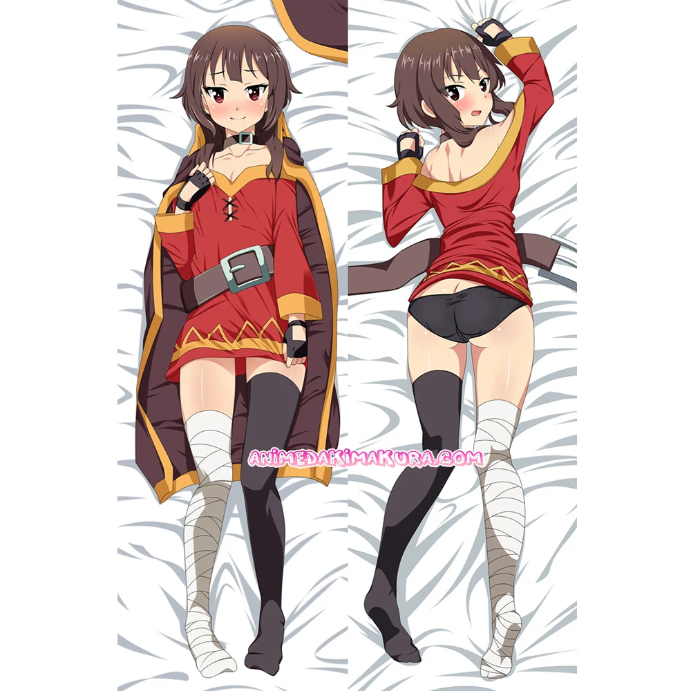 

Konosuba Megumin Anime Girl Dakimakura Hugging Body Pillow Case Cover