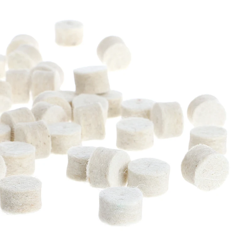 

50Pcs 25mm Wool Felt Polishing Buffing Wheel Grinding Pad + 4Pcs 3.15 mm Shanks