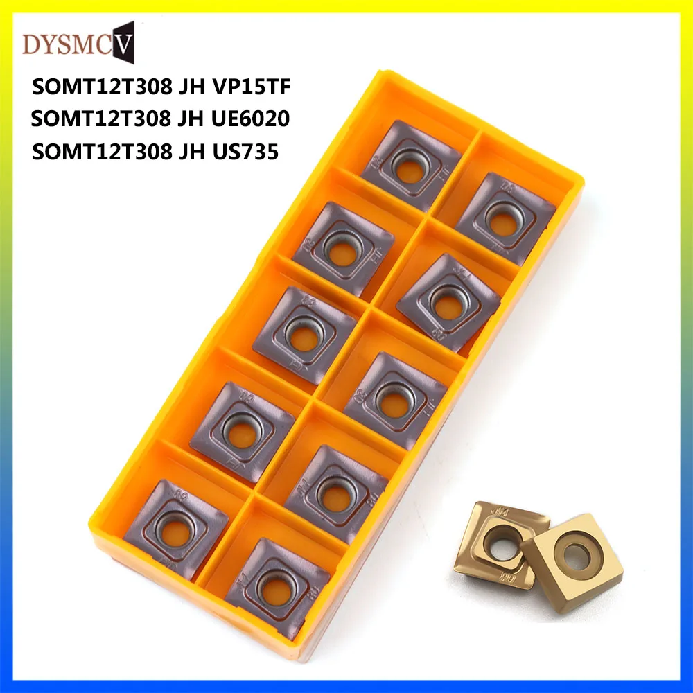 

SOMT12T308PEER JH VP15TF UE6020 US735 100% original high quality hard alloy blade cylindrical turning tool CNC turning tool