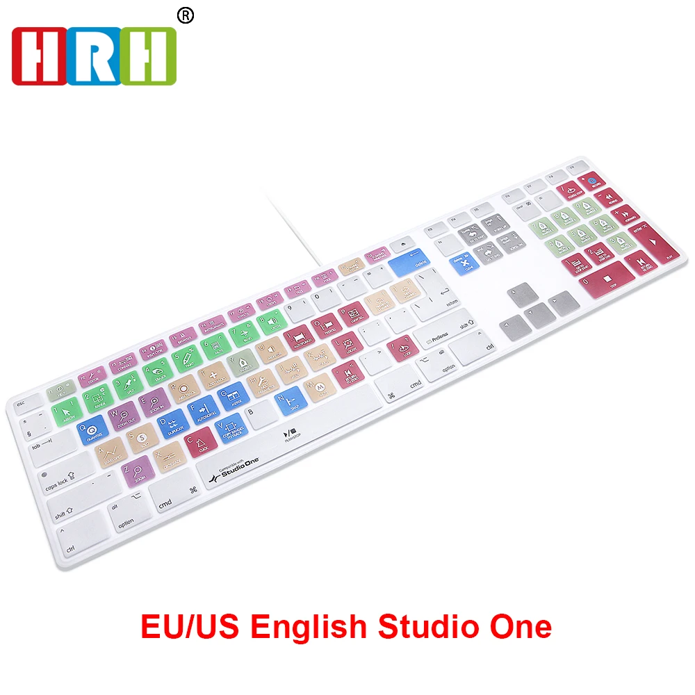 Обложка для клавиатуры HRH Studio One Hot keys чехол Apple с цифровой Проводная клавиатура USB