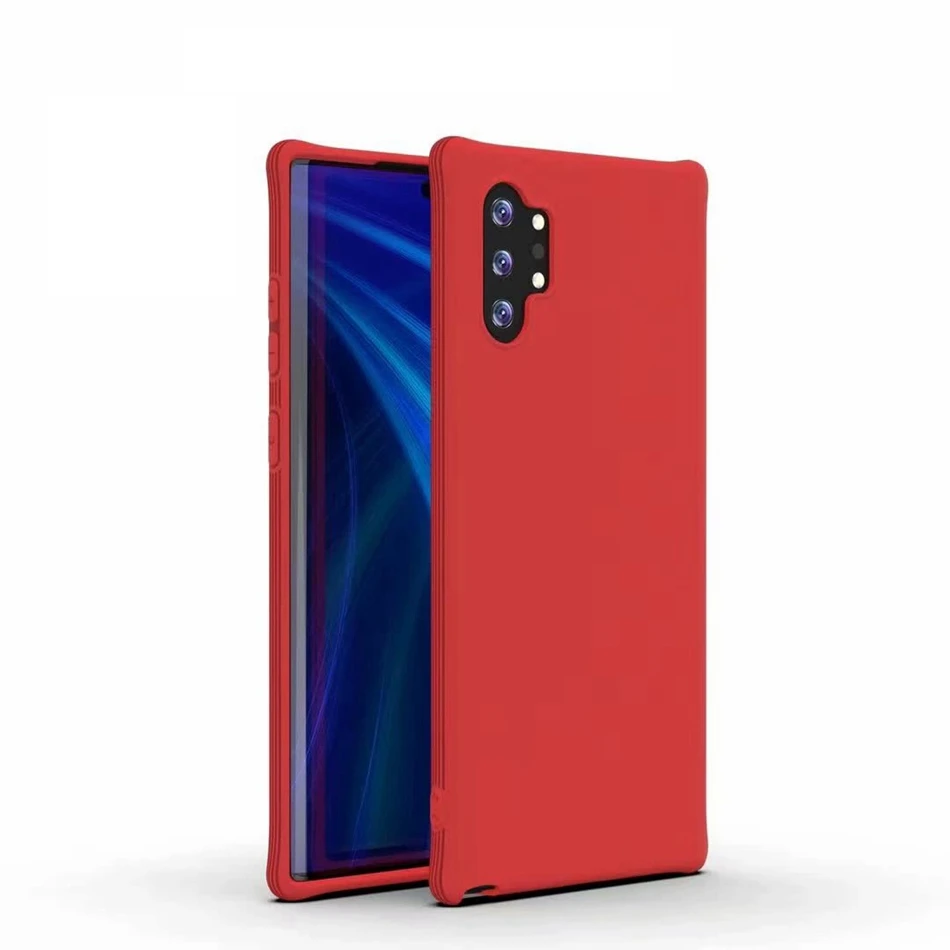 Для samsung S10 Plus S10E Note10 Pro силиконовый чехол шелковистый мягкий сенсорный для Galaxy A10