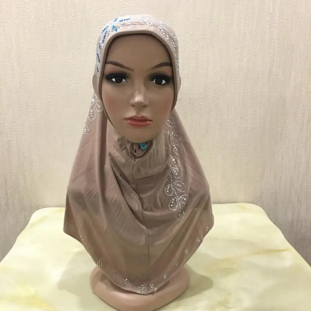 Женский головной платок летний двухцветный шарф с узором павлина дизайнерский