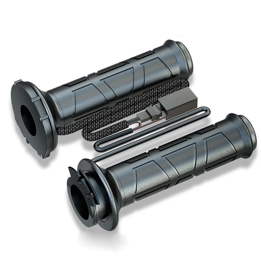 

Motorcycle Heated Grips Warmers Handlebar 22mm ATVs Electric Heated Molded Hand Wholesale