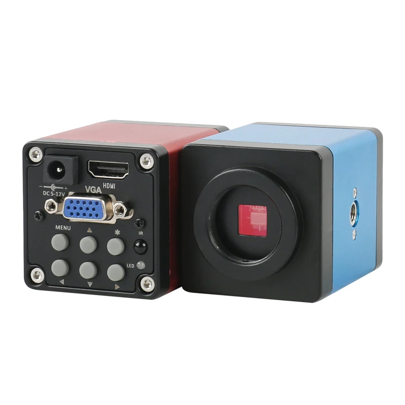 Цифровой промышленный видеомикроскоп 1080P 14 МП HDMI VGA камера 35 мм с большим