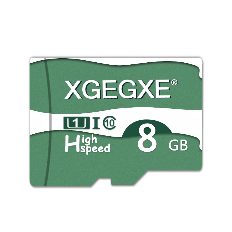 8GB Карта памяти 64 ГБ 32 ГБ 16 ГБ 8 ГБ TF высокоскоростная карта класса 10 UHS-I карта памяти трансфлэш XGEGXE для смартфона - Емкость: 8GB
