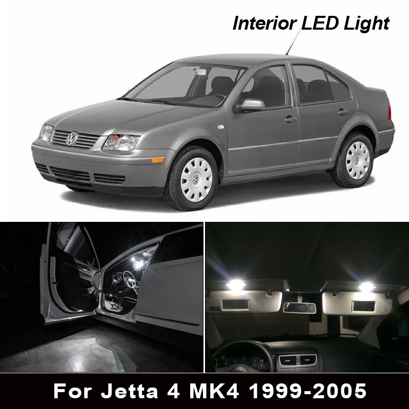 14 светодиодный т. Автомобильные светодиодные лампы canbus для VW Jetta 4 MK4 1999-2005 |