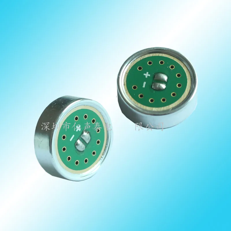 Однонаправленный шумоподавляющий микрофон 16 мм сердечник конденсаторный eletret