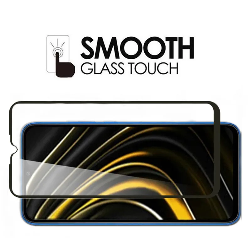 

3 in 1 Airbag Case For Xiaomi Poco M3 Mi 10T Soft Clear Anti-shock Covers For Xiaomi Poco M3 Tempered Glass For Xiaomi Mi 10T M3