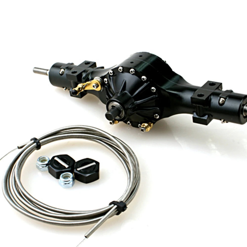 

1/14 Rc Truck Tamiya Tractor Axle Small Car Bridge Egg Series Flange Differential Lock Bridge Dump Truck Arocs Model LESU