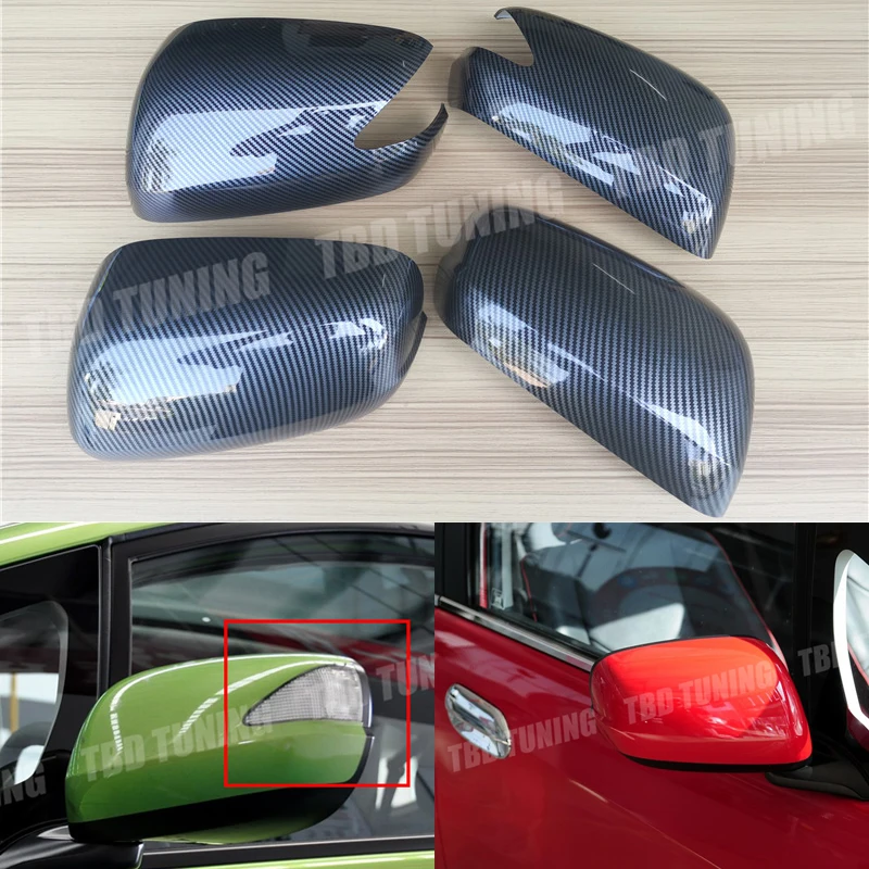 Зеркальный чехол из углеродного волокна для Honda Fit Jazz City 2008 2015 2016 2017 2018 2019 запасное