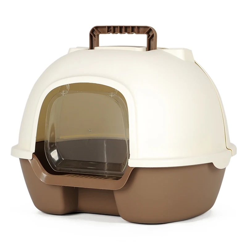 

Полностью закрытый контейнер для чистки кошачьего туалета, вместительные товары для домашних животных