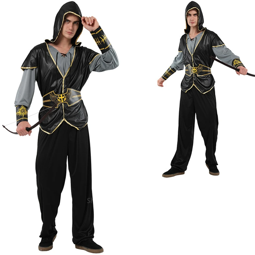 Новый костюм для косплея на Хэллоуин взрослых мужчин старинный японский ниндзя