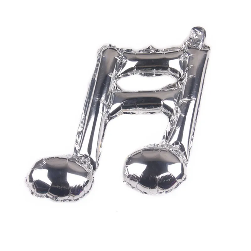 Музыкальная нота воздушный шар из фольги Свадебные украшения на день рождения