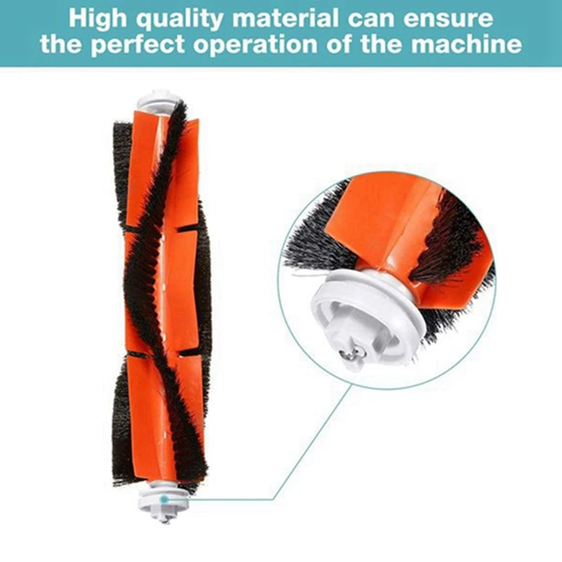 

HEPA Filter+Side Brush+Main Brush for XIAOMI Robot 1/2 Generation Roborock S50 S51 E25 Vacuum Cleaner Parts Replacement