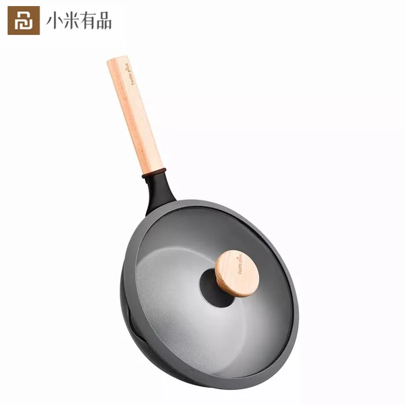 Новинка сковорода Youpin Taste Plus для жарки кухонная посуда MOTOMI 30 см антипригарная