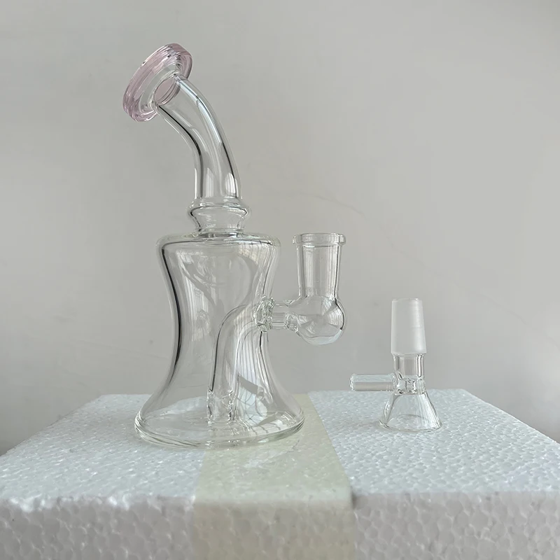 

8 inches Glass Hookah Waterpipe Pipe comes with 1PC 14mm bowl