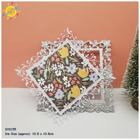 metal cutting dies for lace photo frame embossing album greet diy paper craft picture stencils journal material scrapbooking