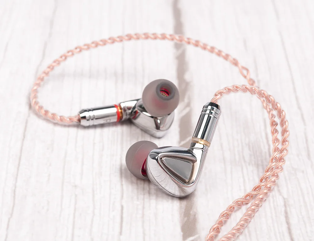 Плоские наушники-вкладыши AK Tinhifi p110 мм Hi-Fi наушники со съемным кабелем MMCX TIN Hifi T2 T3