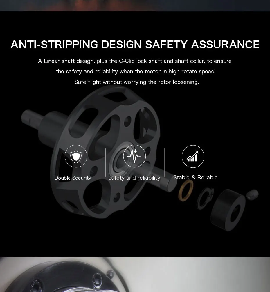 T-MOTOR AT4120 Long Shaft 250kv 500kv 560kv Brushless RC Airplane Electric Motor