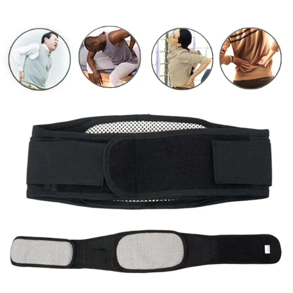 Регулируемый турмалиновый самонагревающийся Магнитный поясной ремень опора
