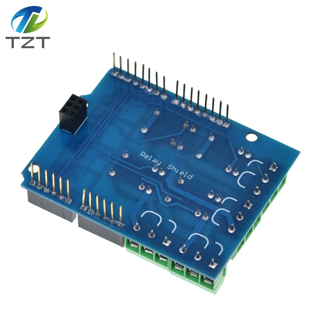 4 канала 5v релейный модуль четыре щит управления каналами реле для расширения