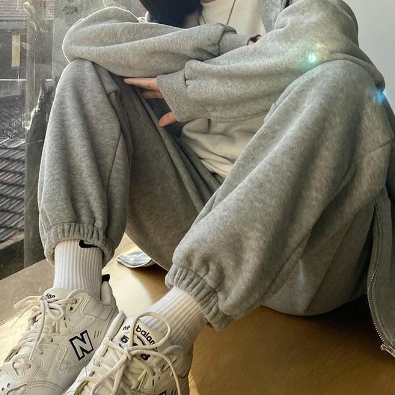 

DUOFAN 2021 Зимние Женские однотонные спортивные штаны для спортзала тренировочные флисовые брюки плотные теплые модные женские спортивные сво...