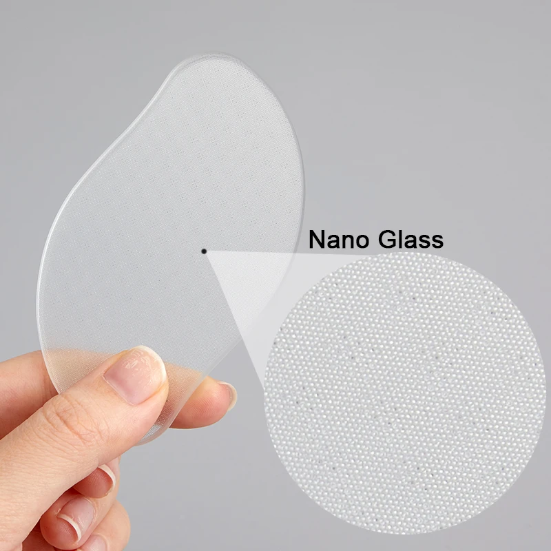 Двухсторонняя пилка для ног Nano Glass пяток удаление омертвевшей кожи мозолей