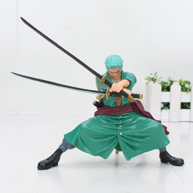 Аниме one piece Figure Roronoa Зоро фигурка битва Версия ренгоку онигири Зоро ПВХ модель куклы 13-26 см игрушки