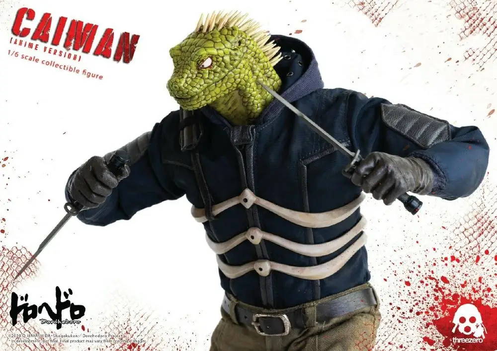 

1/6 Japanese animation Caiman 12 inch action figure set model toy collection