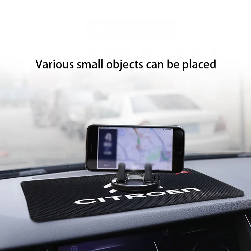 

Citroen-Logo Personality Car Anti-slip Mat Car Perfume Mat Car Mobile Phone Anti-slip Dashboard Storage Mat
